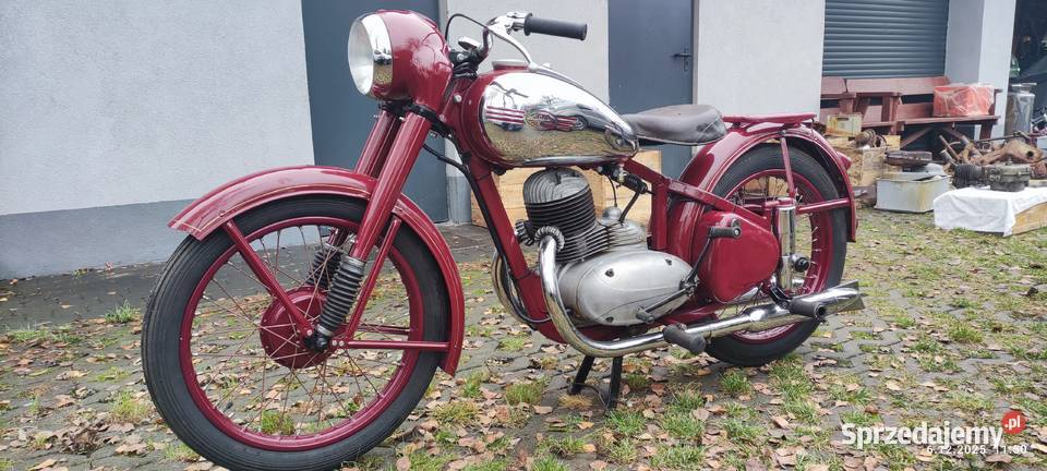 Jawa perak 250 dokumenty 60km Kościelec