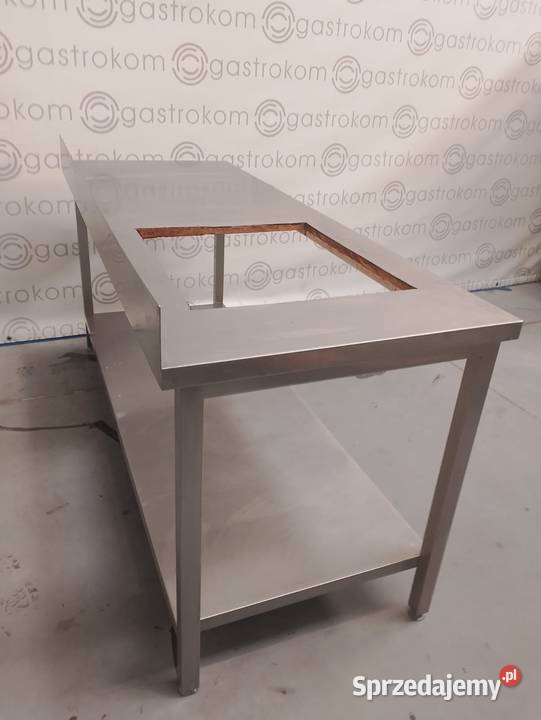 Stół z otworem na płytę grzewczą 182x70x85 Wrocław