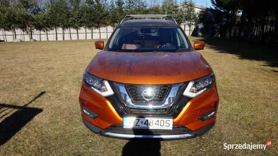 Nissan XTrail Salon Polska Piękny wyposażony światła do jazdy dziennej