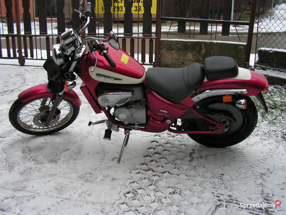 APRILIA classic 50 AM6 Red Rose honda yamaha dt Bielsko-Biała