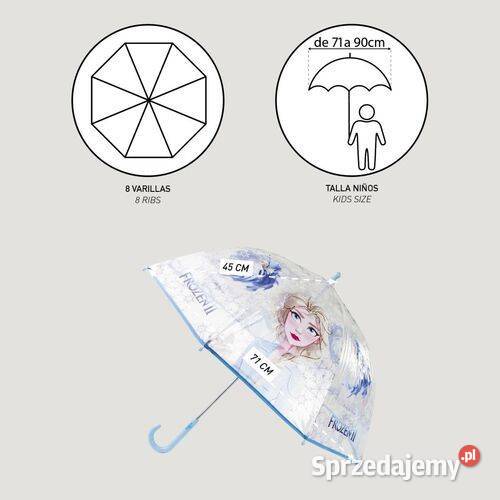 Frozen Elsa Kraina Lodu Parasol Parasolka Disney Dla Dziecka Mogilany sprzedam