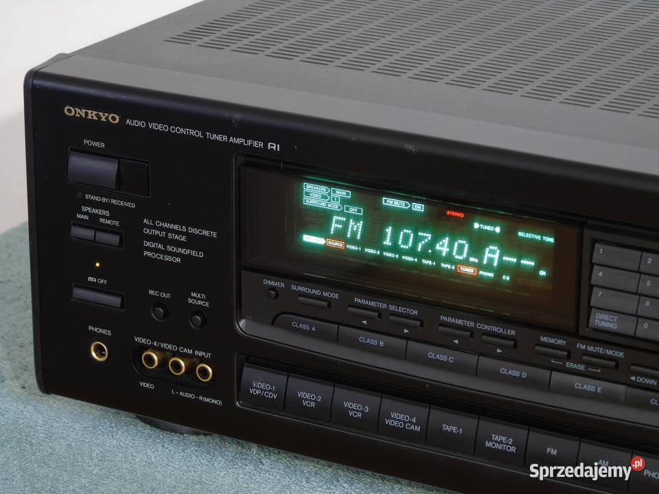 Amplituner Onkyo TXSV717 PRO mocny 340 wat Jasło sprzedam
