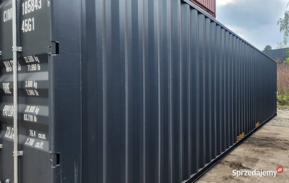12m 40HC Kontener morski Nowy