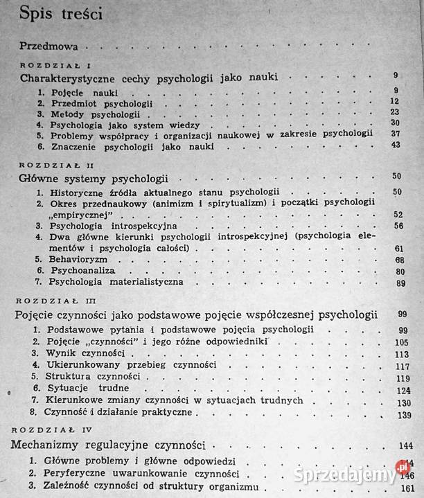 Wstęp do psychologii Tadeusz Tomaszewski lubelskie Chełm