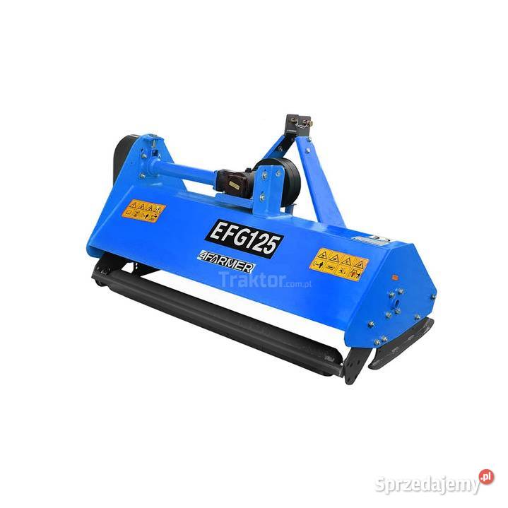 Kosiarka bijakowa EFG 125 4FARMER niebieska Tajęcina