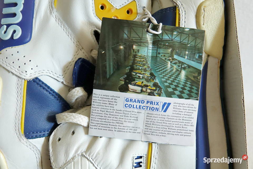 Kolekcjonerskie buty Canon Williams Renault Sportowe Kraków
