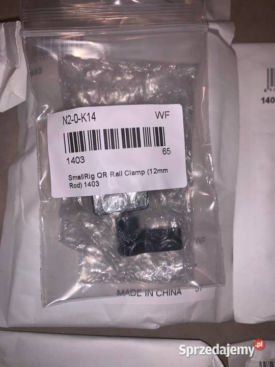 ZACISK SZYNY SMALLRIG 1403 QR RAIL CLAMP x7