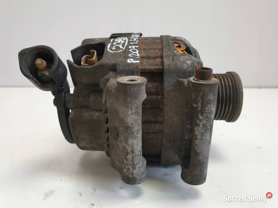 Peugeot 207 16 VTi ALTERNATOR V758575080 Układ elektryczny silnika Janów