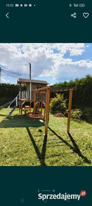 Domek plac zabaw Małpi Gaj ślizg 3 m Bliżyn