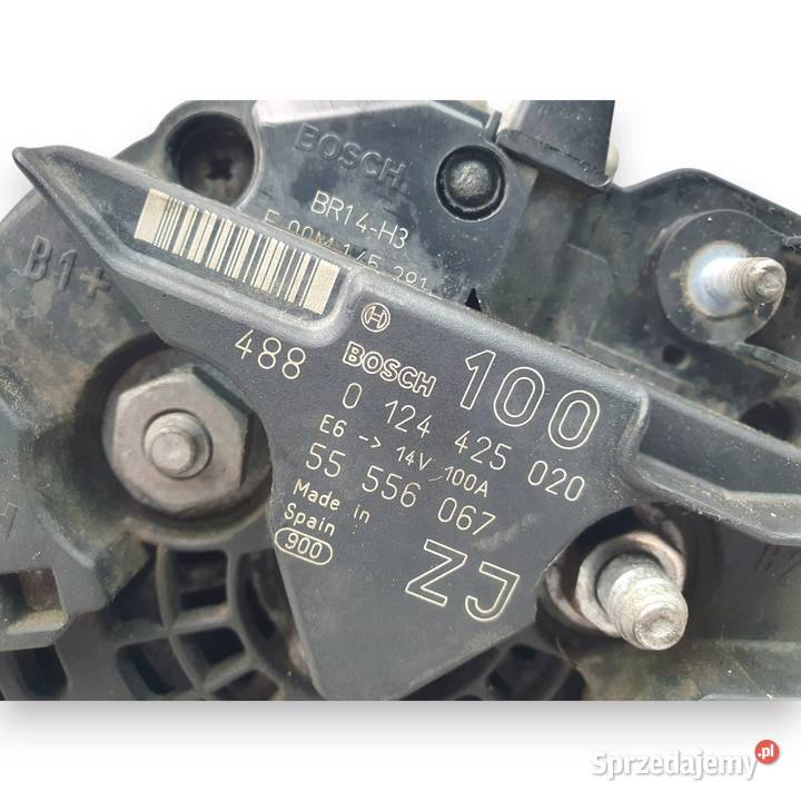 ALTERNATOR Opel Astra H G Meriva A Zafira B 16 Chełm