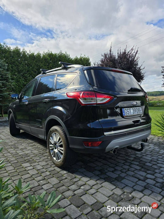 Ford Kuga 4X4 TITANUM Alu Felgi Pół Skóry Navi pomorskie Rywałd