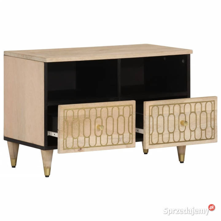 Szafka pod telewizor 70x33x46 lite drewno mango mazowieckie Warszawa