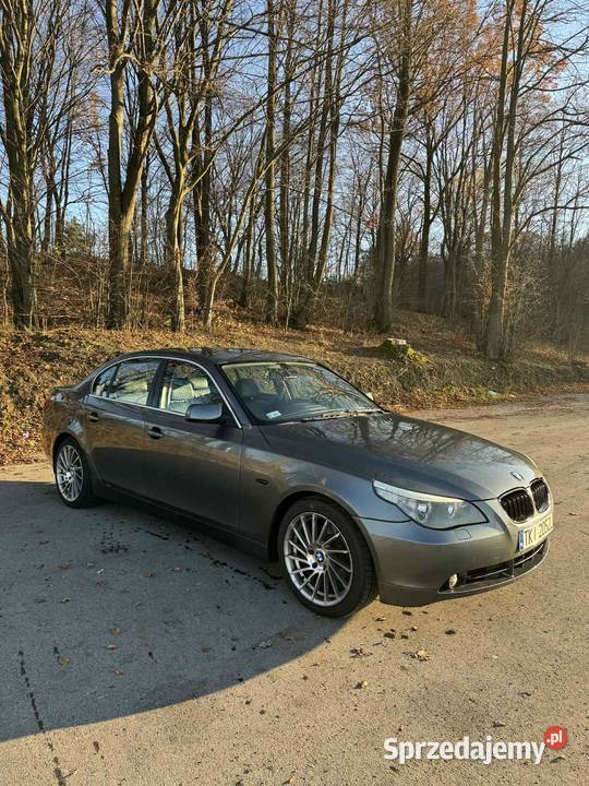 BMW E60SERIA 5AUTOMAT163M47 163KM Łopuszno sprzedam