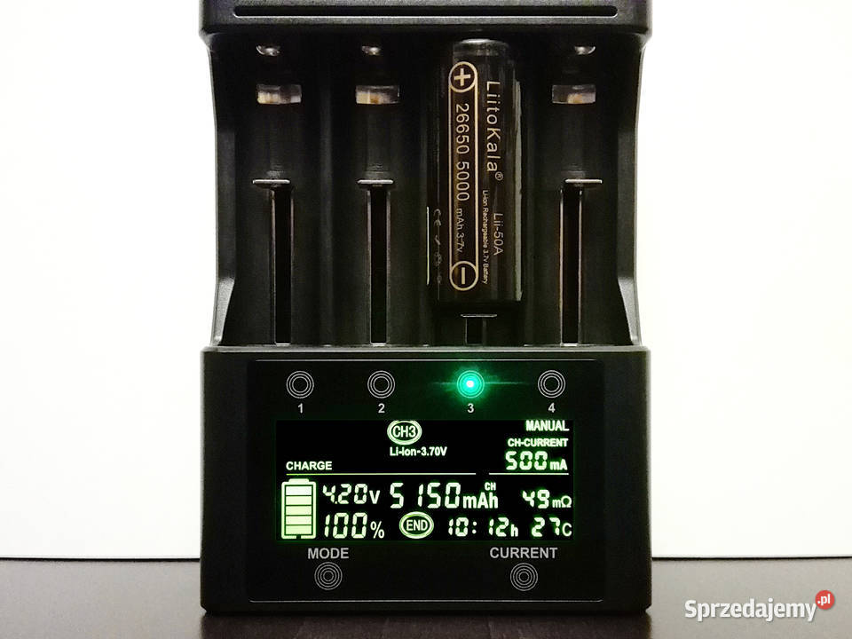 Latarka taktyczna Kensun KS008 Orange z LCD Łódź