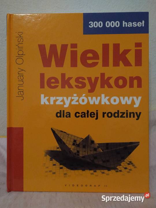 Wielki Leksykon Krzyżówkowy całej rodziny Książki i Podręczniki