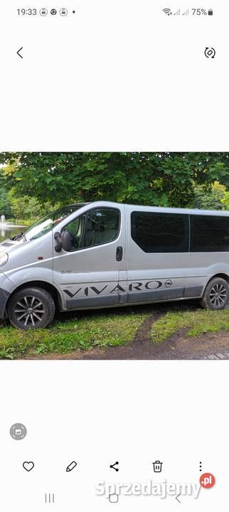Zamiana Vivaro Long 6osób Ładny stuka pierwszy właściciel Jeżów Sudecki