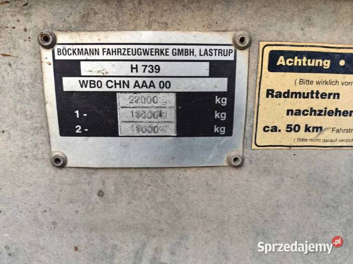 Laweta Przyczepa przyczepka 5m na 2 osie auta Siedlisko sprzedam