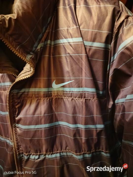 Kurtka zimowa puchowa dwustronna Nike xxl w Warszawa