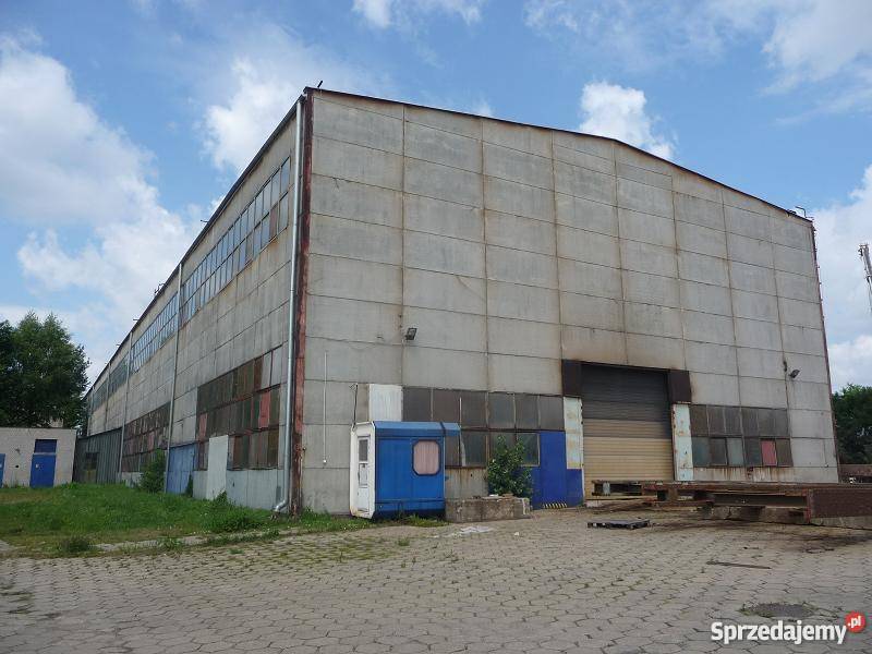 Hale magazynowe Piotrków Trybunalski woda łódzkie
