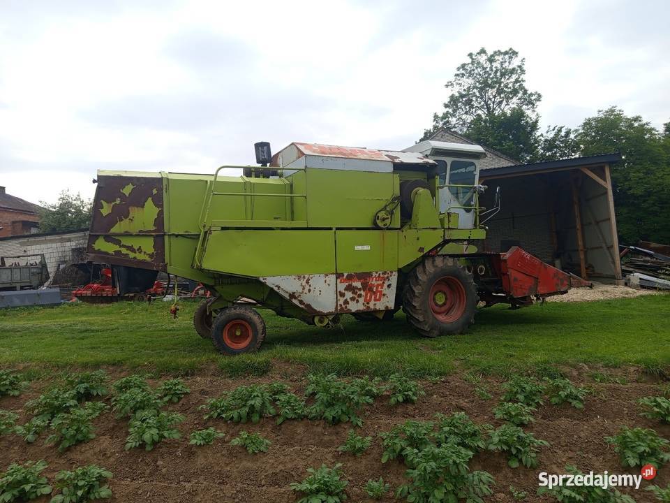 Claas dominator 66heder 36przystawka do Zbożowe