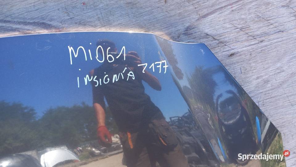 OPEL INSIGNIA A MASKA Z177 wielkopolskie Zbierkowo