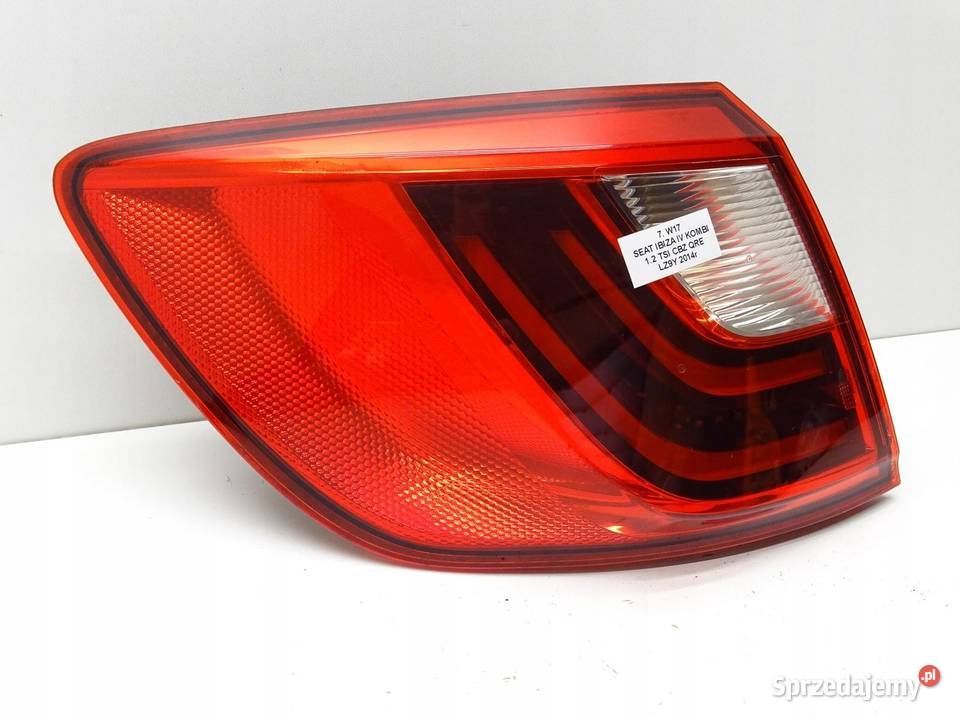 LAMPA LEWA LEWY TYŁ W BŁOTNIK 6J8945095D SEAT osobowe