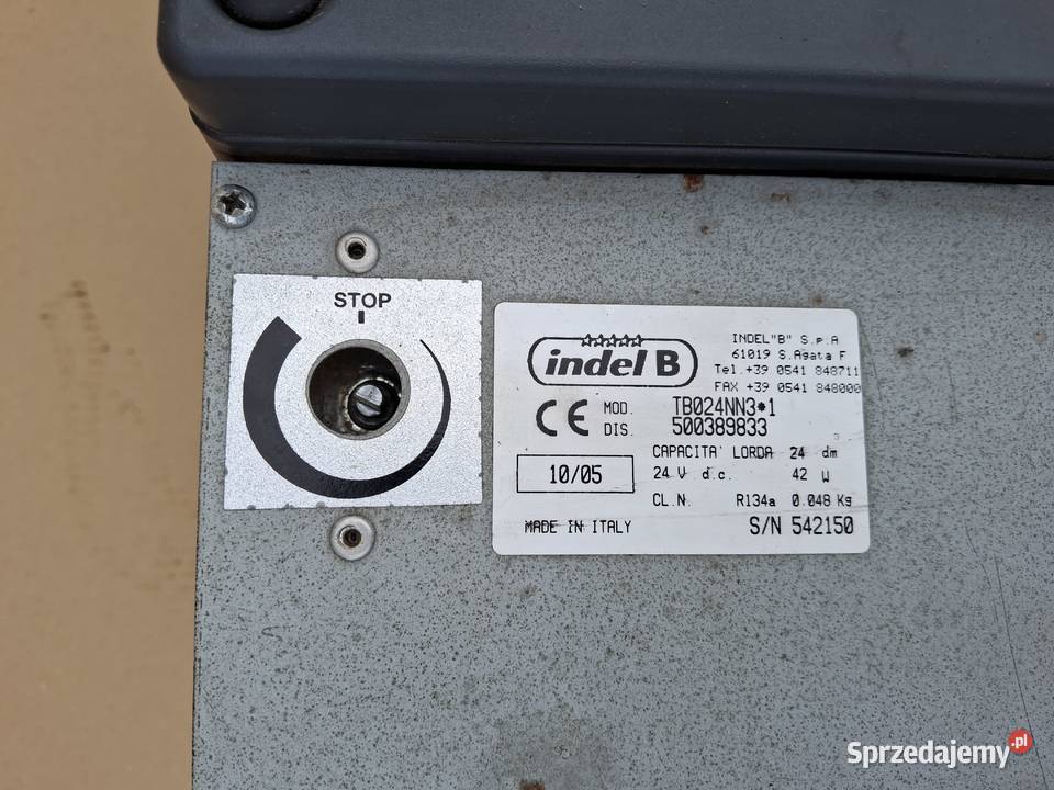 IVECO STRALIS LODÓWKA INDEL B 24V 24L 500389833 Bieleń