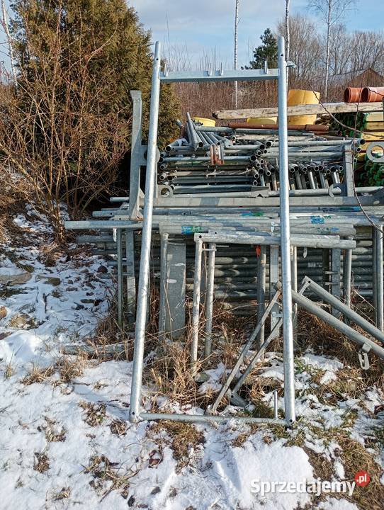 rusztowania elewacyjne plettac używane Dobre