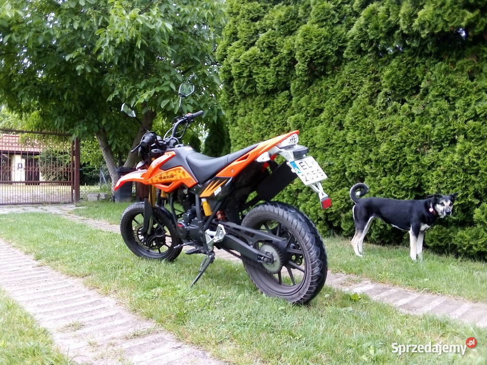 Tracker 250 Zipp supermoto nie KTM Kawasaki nowy kupiony w polskim salonie