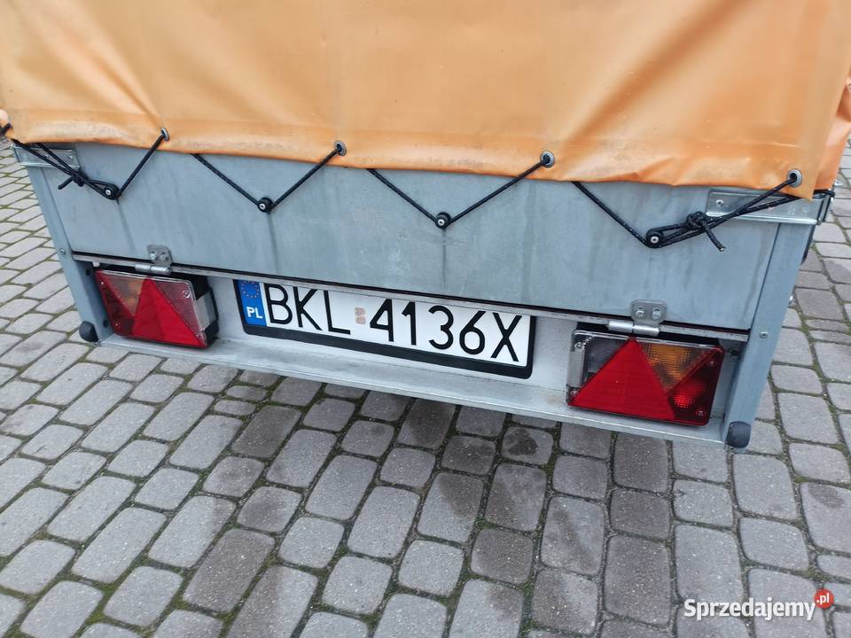 Przyczepa lekka STEMA 750 2014 plandeka nowa z Kolno