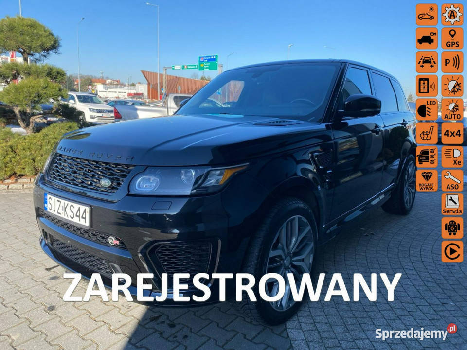 Land Rover Range Rover SVR podgrz fot x4 lakier metallic śląskie Żory