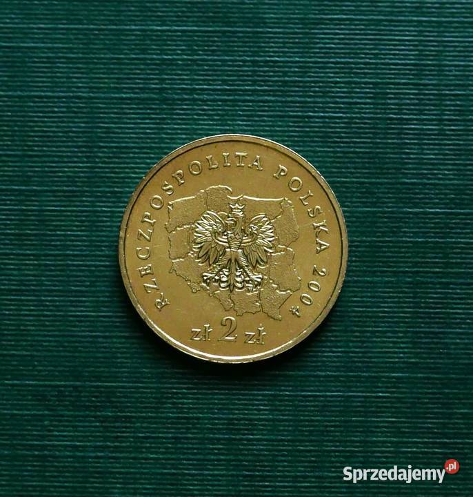 POLSKA 2 złote 2004r Województwo opolskie Gliwice