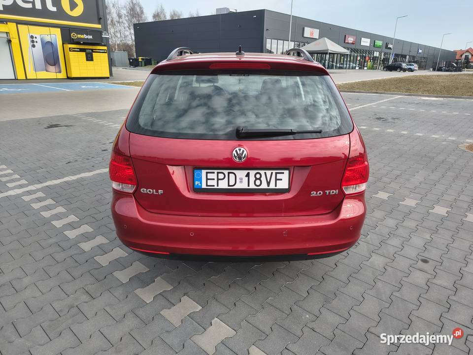 VW Golf Y variant comfortline 20 TDI BMM 140 nieuszkodzony Motoryzacja łódzkie Poddębice