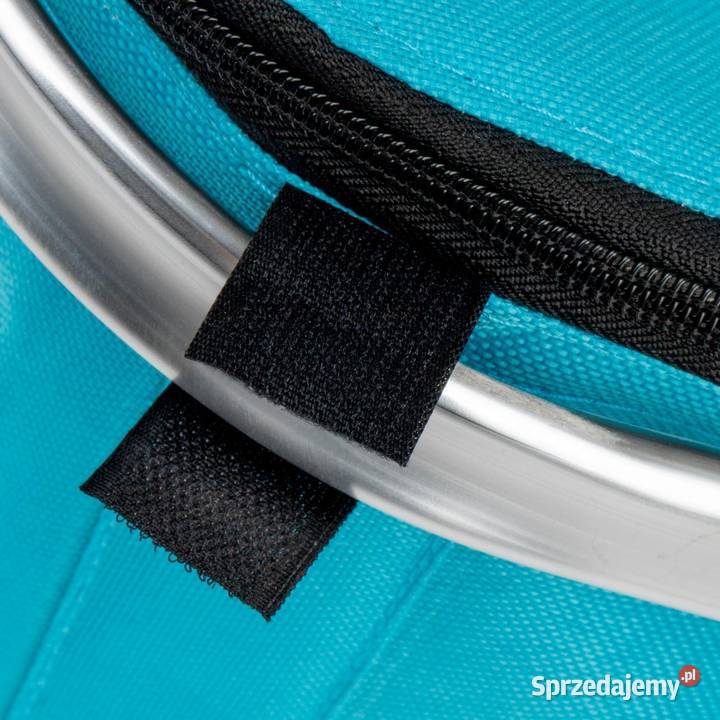 SKŁADANY KOSZYK TERMICZNY PIKNIKOWY NA ZAKUPY niebieski Poznań