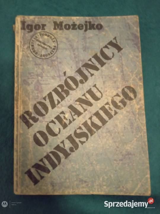 Sprzedam książkę rozbójnicy oceanu Indyjskiego sprzedam
