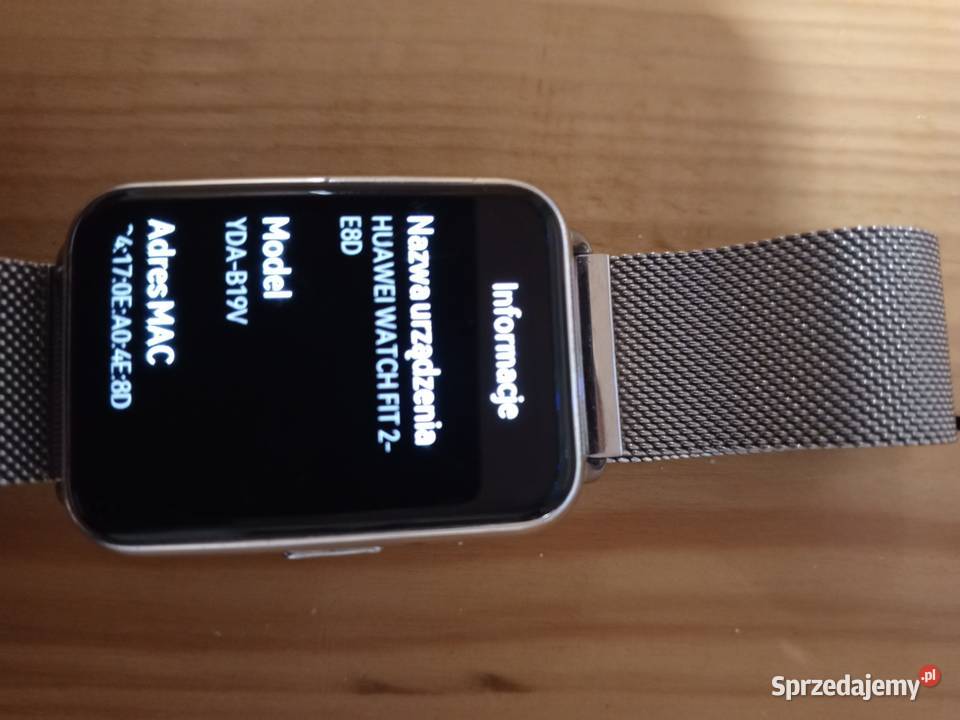 Sprzedam HUAWEI Watch Fit 2Kabelek do Skawina