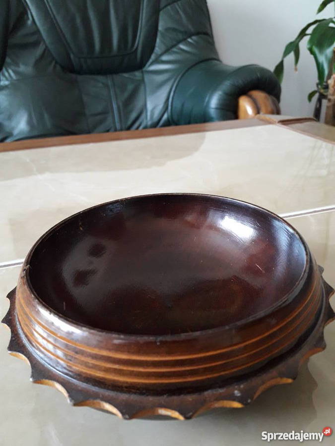 Stara drewniana szkatułka na biżuterię Janów Lubelski