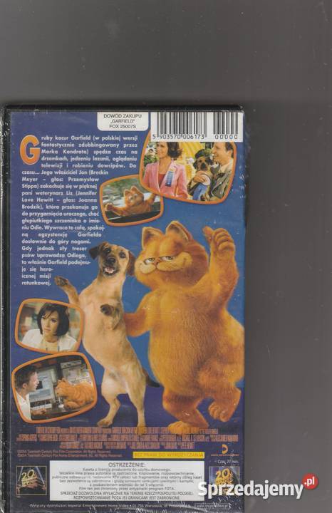 Garfield KondratBrodzik dubbing dubbing Pruszków