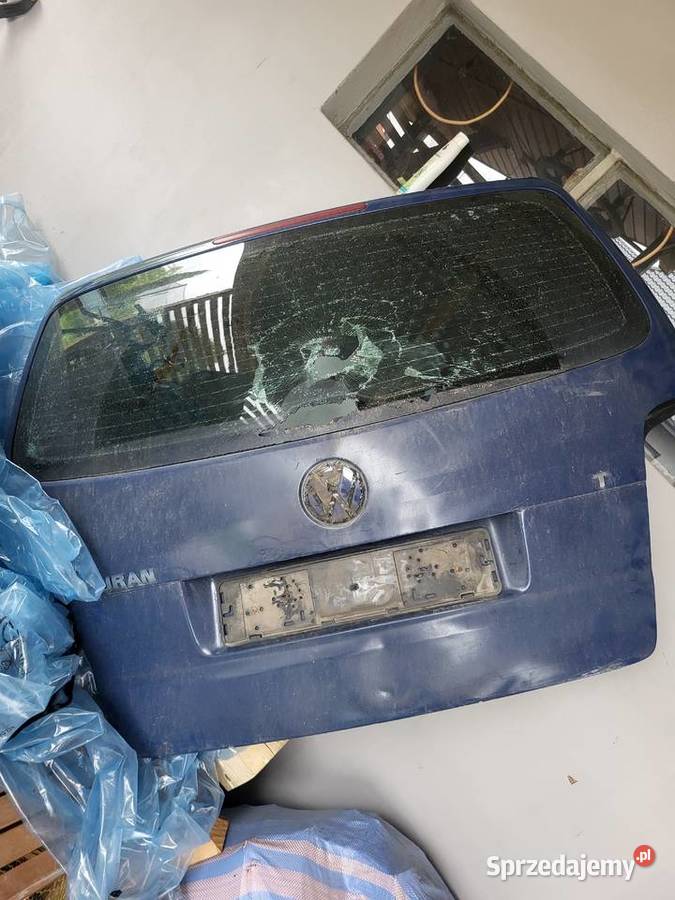 Sprzedam tylna klape vw touran Klapy bagażnika Zalesna