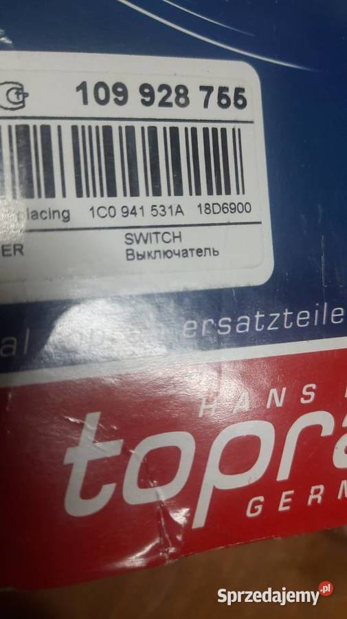 Przełącznik świateł VW Passat B5 109928755 małopolskie Kraków sprzedam