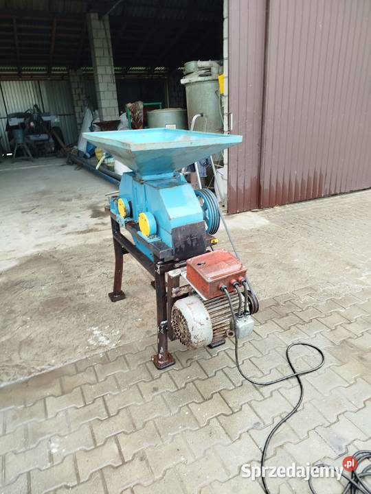 Gniotownik Śrutownik walcowy Unimetal 75kw mazowieckie Gózd
