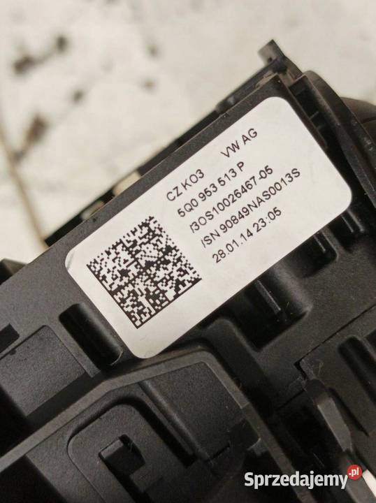 PRZEŁĄCZNIK ZESPOLONY TAŚMA KOMPLET 5Q0953507EA