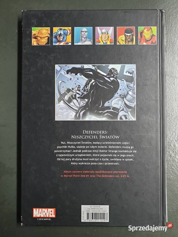 Defenders Niszczyciel światów WKKKM tom 145 Superbohaterowie Gdynia sprzedam