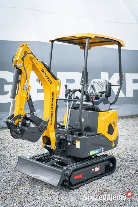 Mini Koparka Berger Kraus BK1000JS JOYSTICK Nowy Sącz