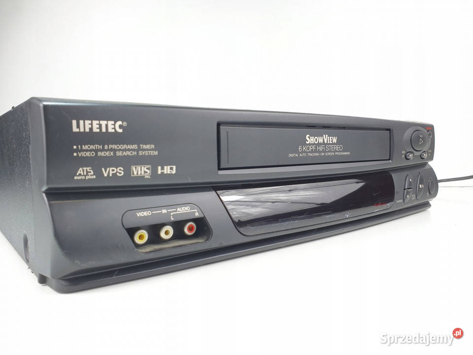 Video magnetowid Lifetec LT8950 LT 8950 6 head Międzychód