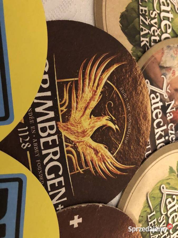 podkładki okrągłe pod szklanki czy kufle do piwa Zegrze