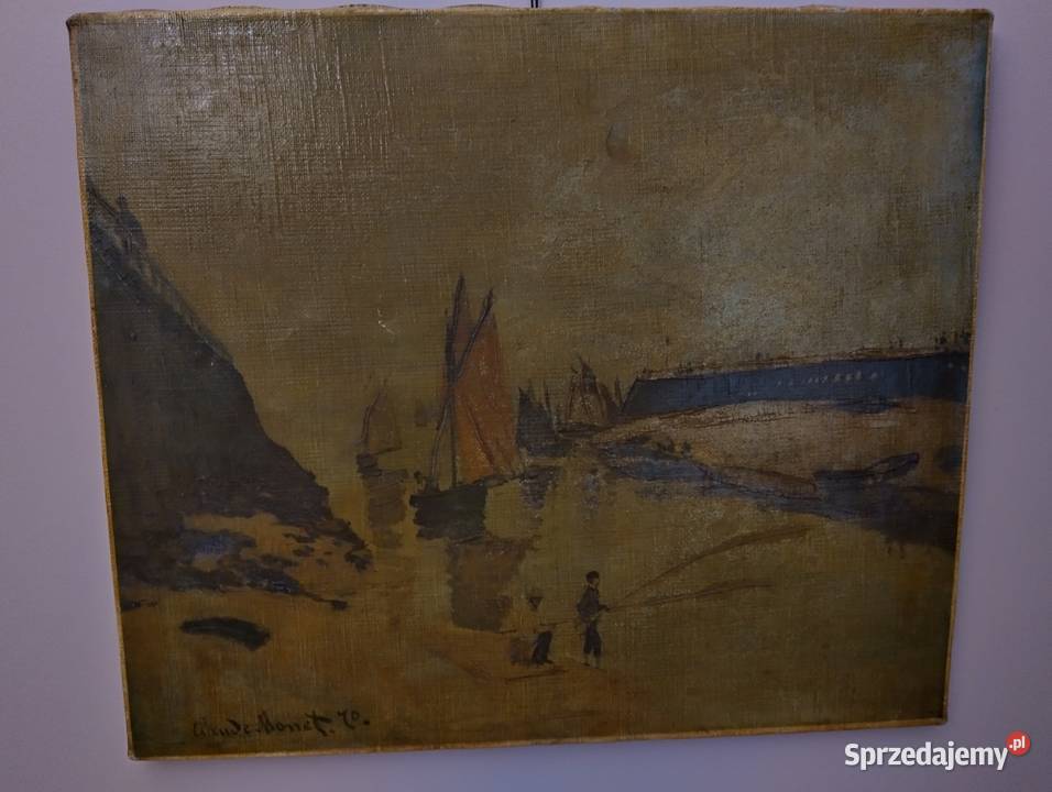 stary obraz kopia Claude Monet mazowieckie Warszawa