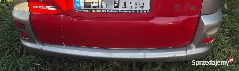 Zderzak Tył Toyota Yaris Verso Wisznice