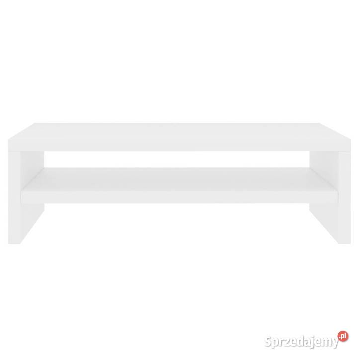 Podstawka na monitor biała 42x24x13 materiał RTV Warszawa