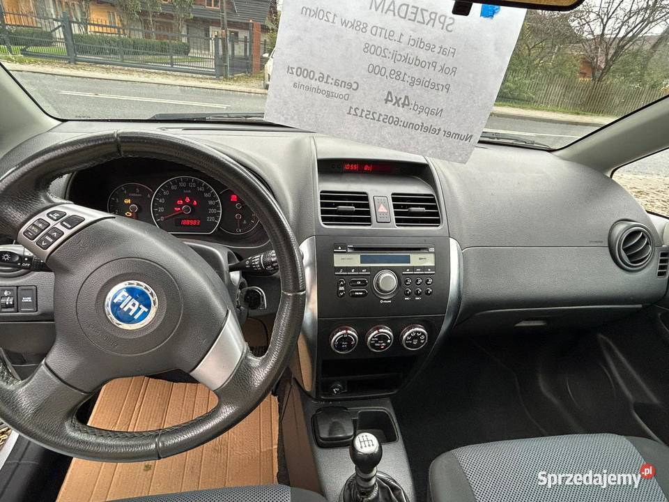 Fiat sedici 19JTD Sedici Witów